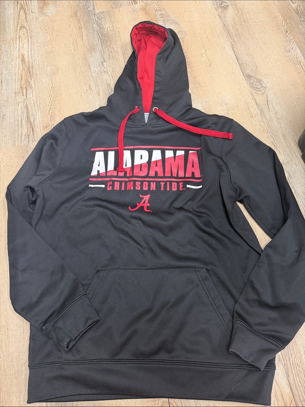 Stadium Athletics Red and Black Graphic Hoodie Alabama